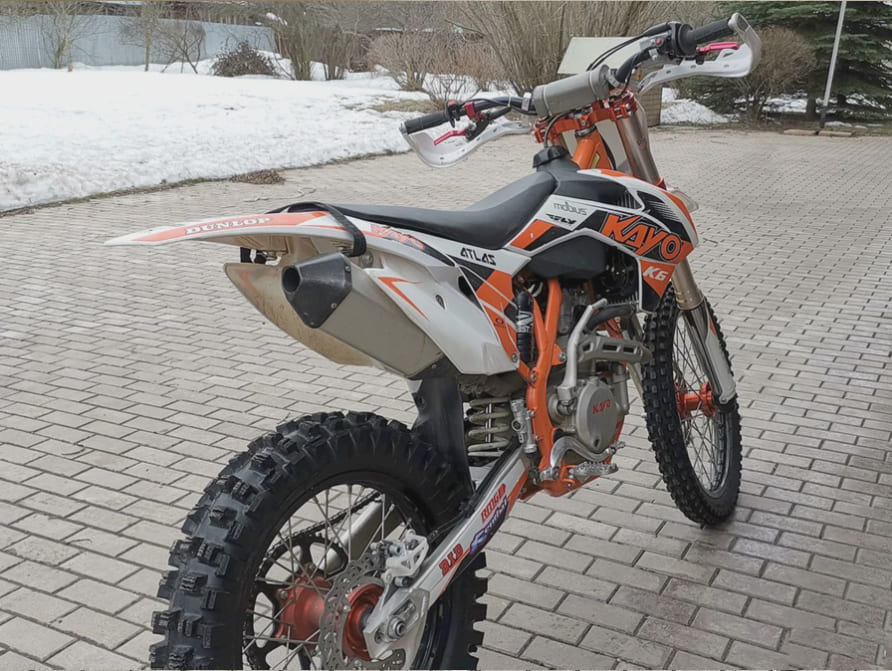 Купить Мотоцикл KAYO K6-R 250 ENDURO Б/У в Москве фото2