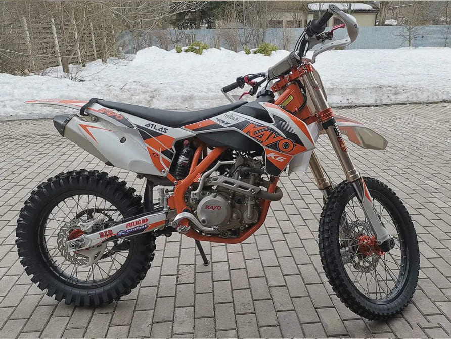 Купить Мотоцикл KAYO K6-R 250 ENDURO Б/У в Москве фото3