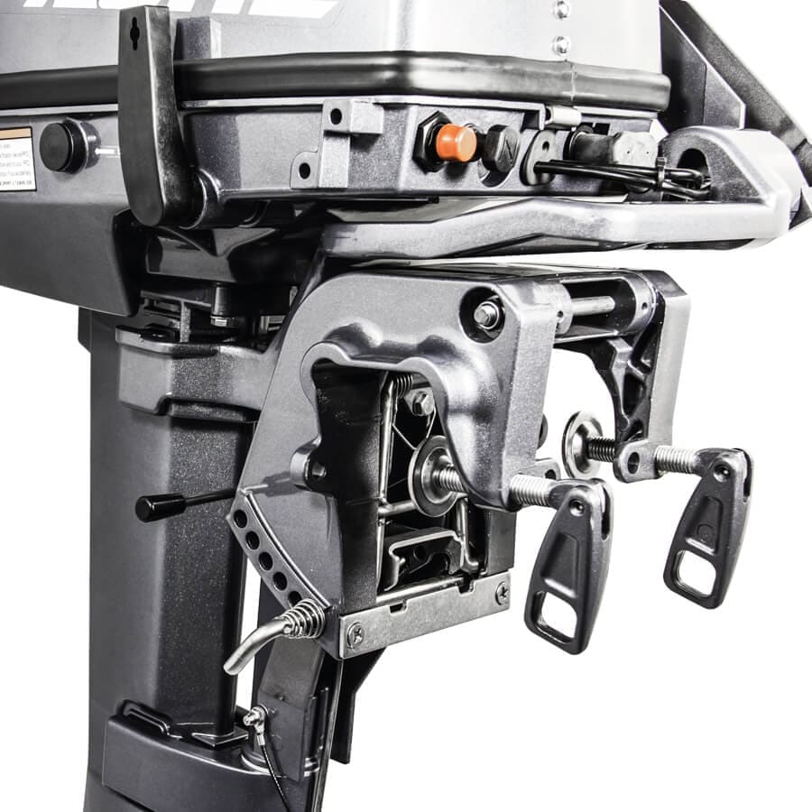 Купить 2х-тактный лодочный мотор APACHE T9.8 BS в Москве фото2