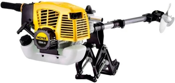 Купить 2х-тактный лодочный мотор HUTER GBM-35 в Москве фото3
