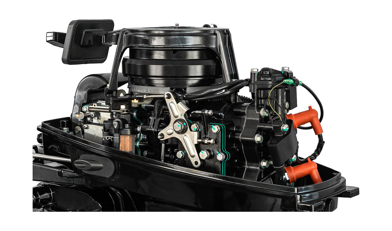 Купить 2х-тактный лодочный мотор MARINE ROCKET MR9.9PRO в Москве фото3