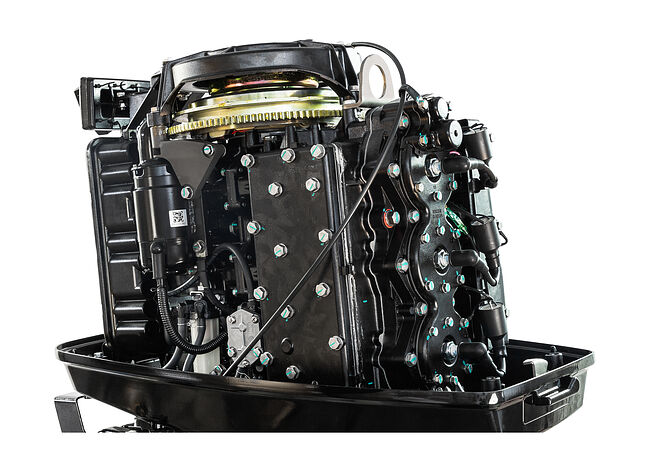 Купить 2х-тактный лодочный мотор MARINE ROCKET MR90FFEL-T в Москве фото4