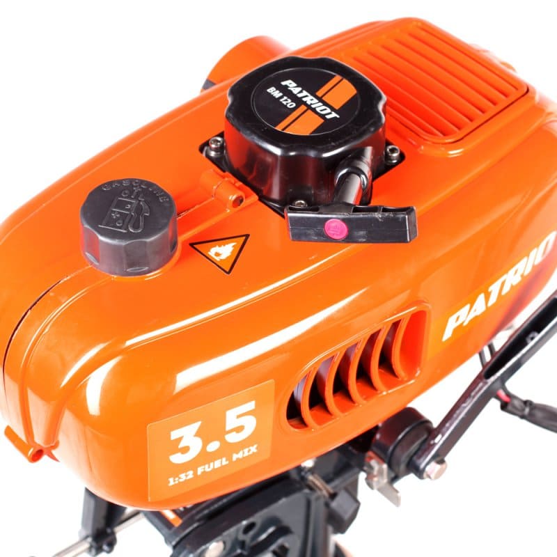 Купить 2х-тактный лодочный мотор PATRIOT BM 120 в Москве фото2