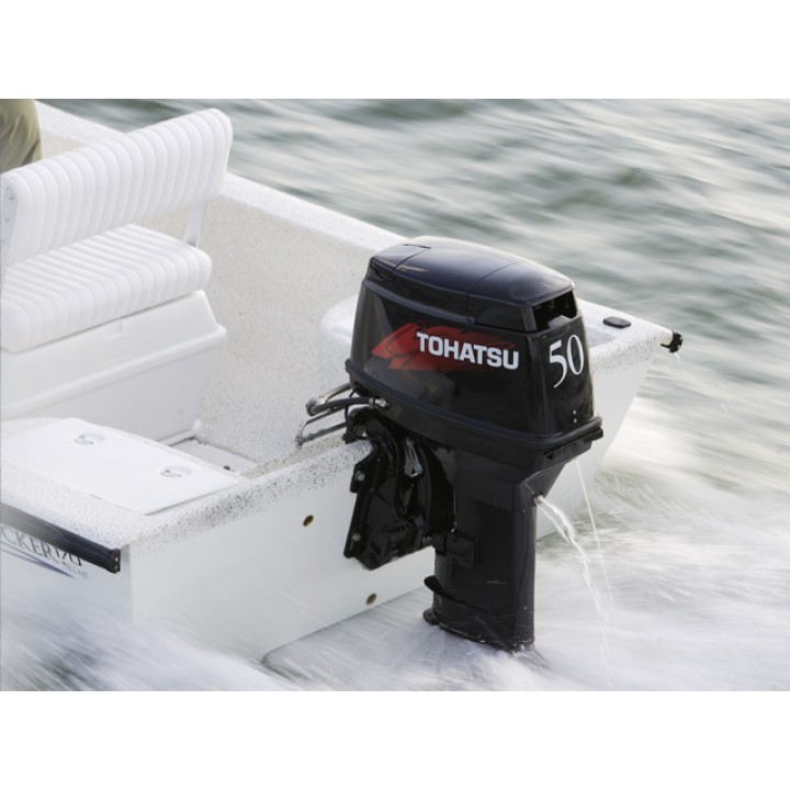 Купить 2х-тактный лодочный мотор TOHATSU M 50 EPTOS в Москве фото6
