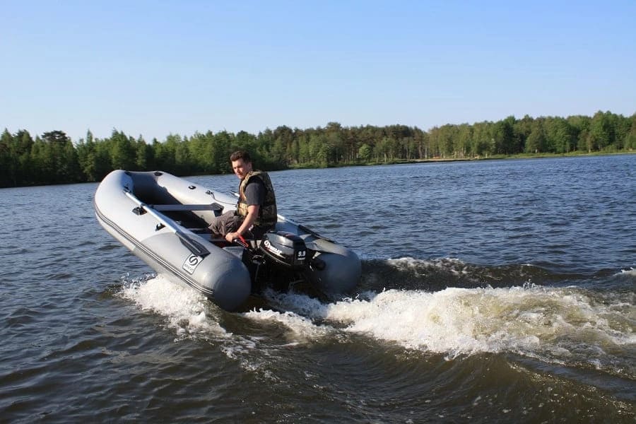 Купить 2х-тактный лодочный мотор ФРЕГАТ 9.9FHS в Москве фото8