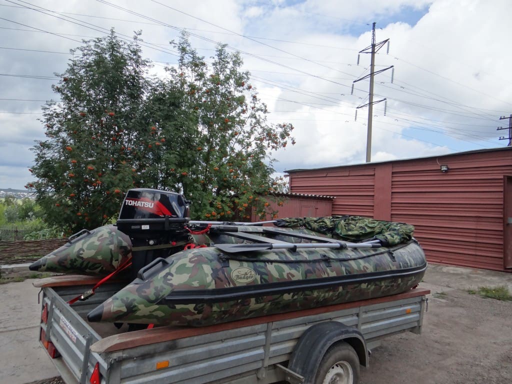 Купить Лодка ПВХ BADGER HL 370 в Москве фото4