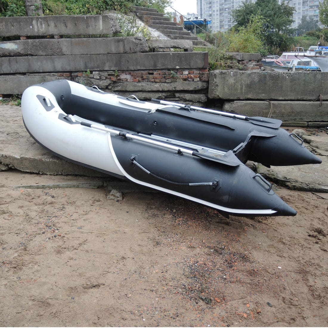 Купить Лодка ПВХ BADGER WL 340 в Москве фото2