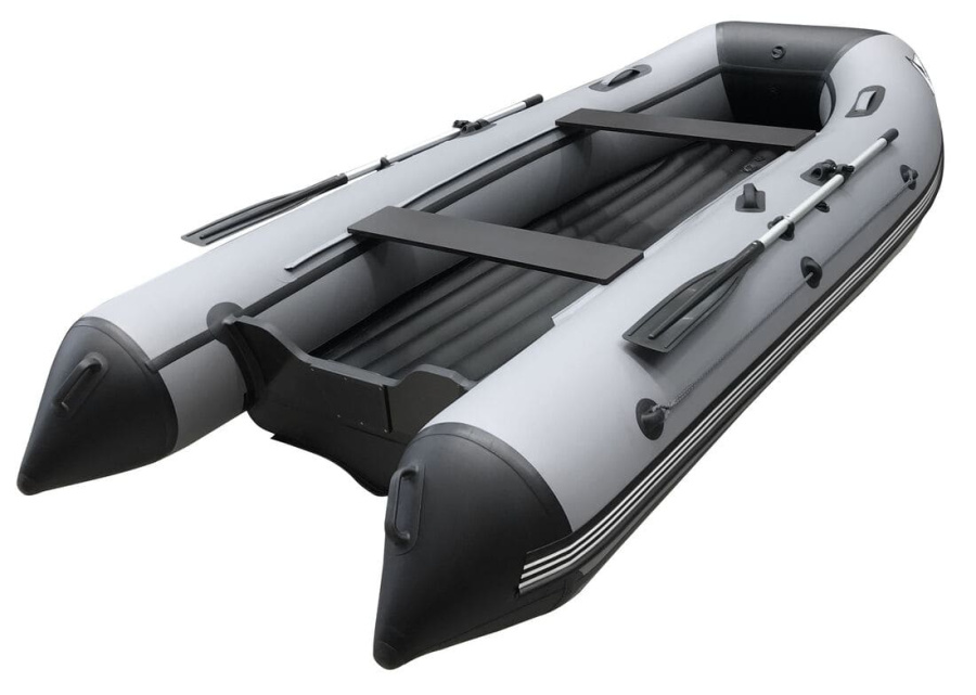 Купить Лодка ПВХ ORCA 340 НДНД серый/черный в Москве
