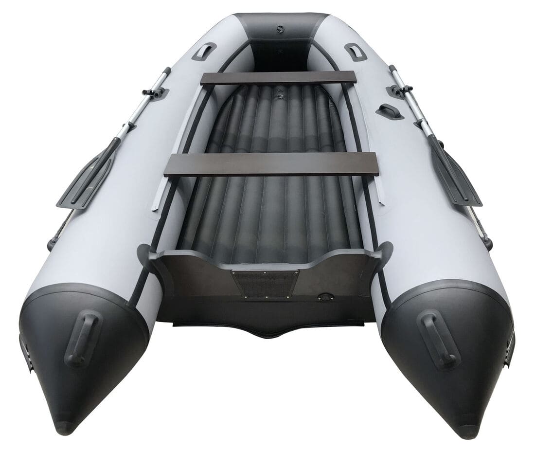 Купить Лодка ПВХ ORCA 340 НДНД серый/черный в Москве фото2