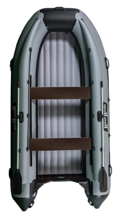 Купить Лодка ПВХ RIVERBOATS 390 НДНД с фальшбортом в Москве