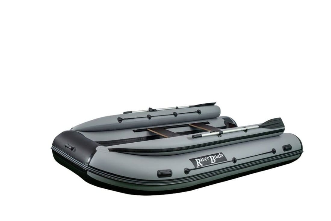 Купить Лодка ПВХ RIVERBOATS 390 НДНД с фальшбортом в Москве фото2