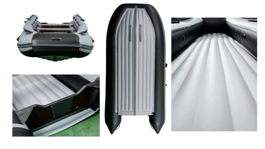 Купить Лодка ПВХ RIVERBOATS 390 НДНД с фальшбортом в Москве фото3