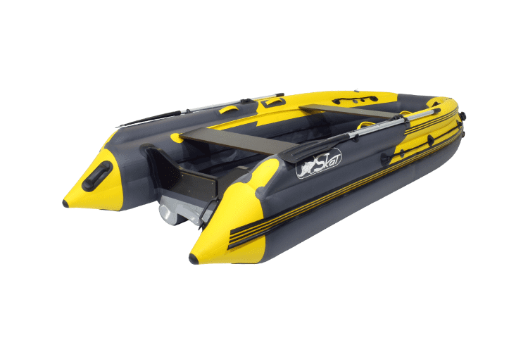 Купить Лодка ПВХ SKAT Тритон 390NDFi с интегрированным фальшбортом в Москве фото3