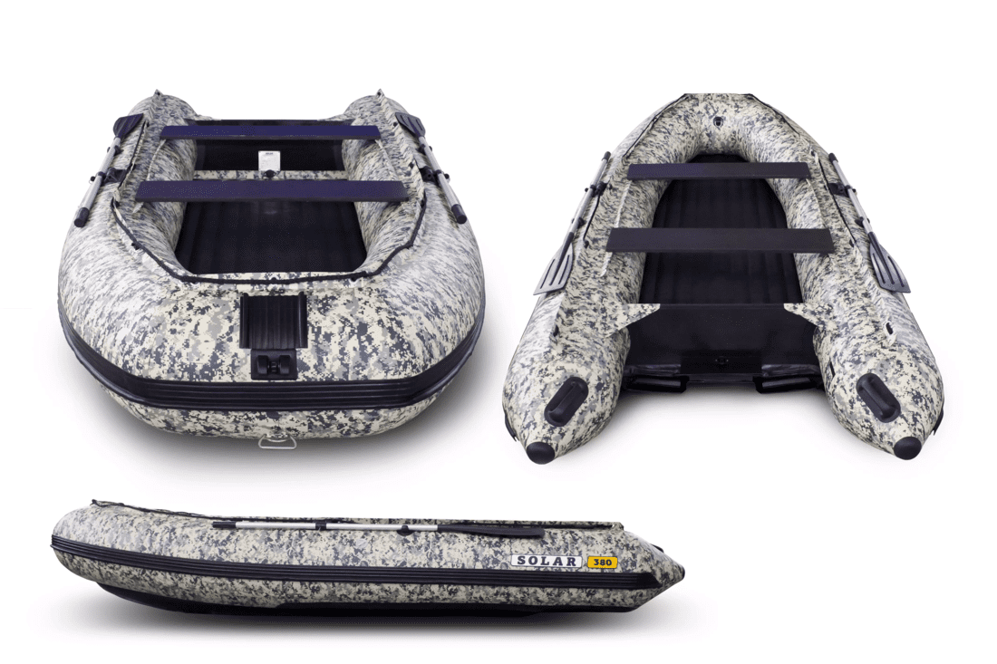 Купить Лодка ПВХ SOLAR-380 Jet Tunnel в Москве фото2