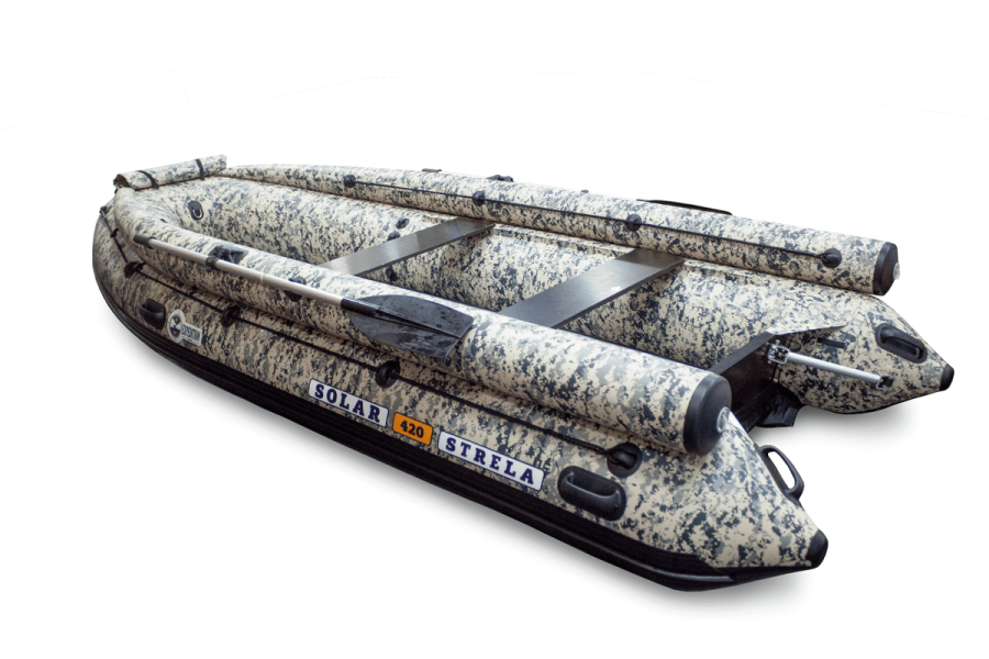 Купить Лодка ПВХ SOLAR-420 Strela Jet Tunnel (Expedition) в Москве