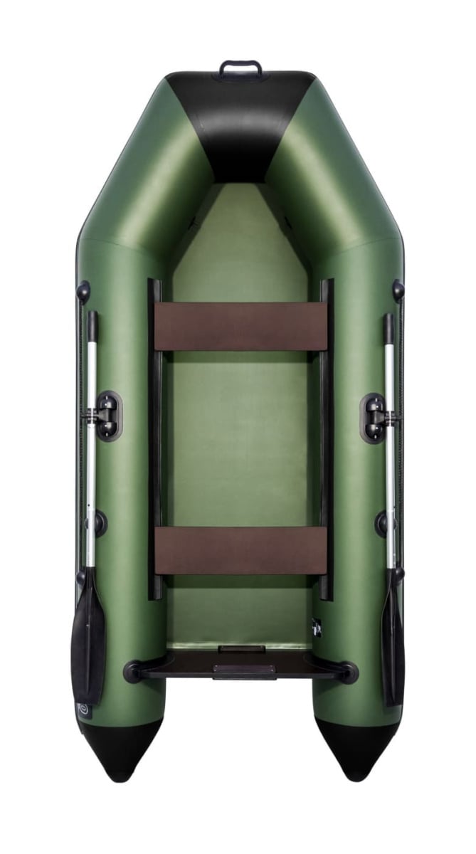Купить Лодка ПВХ АКВА 2800 Зелёный - чёрный в Москве