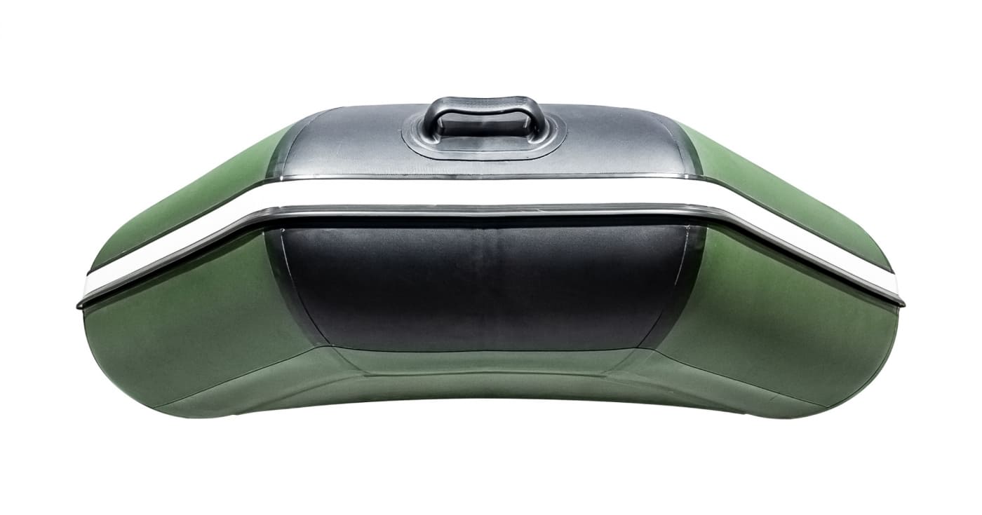 Купить Лодка ПВХ АКВА 2800 Зелёный - чёрный в Москве фото4