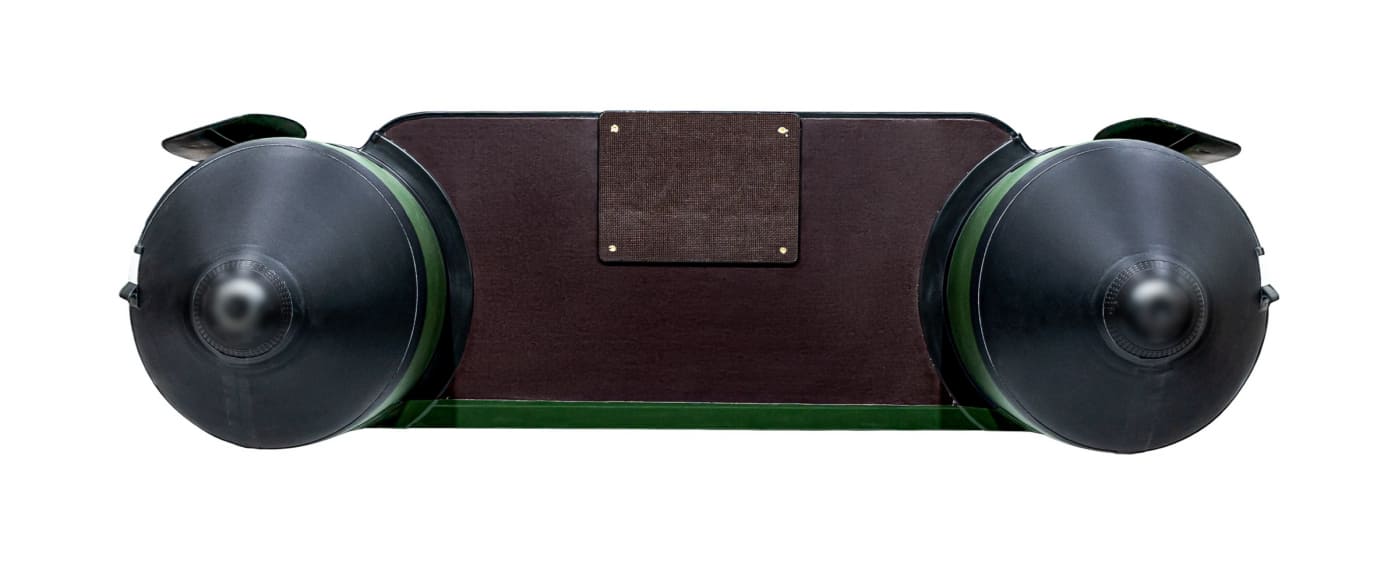 Купить Лодка ПВХ АКВА 2800 Зелёный - чёрный в Москве фото5