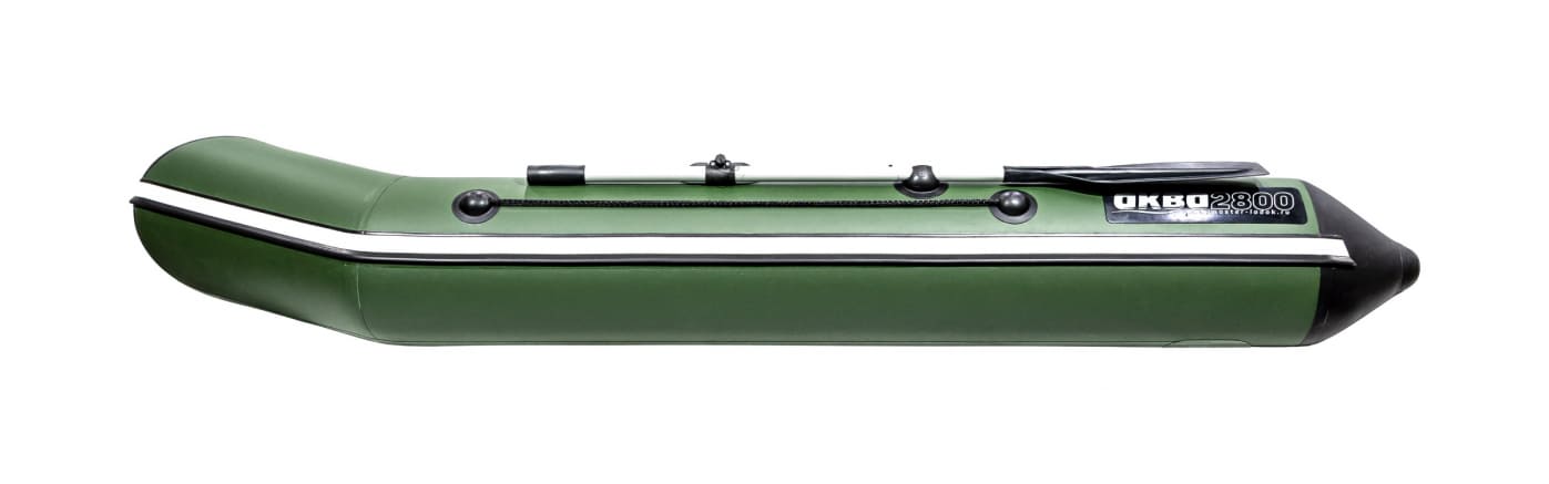 Купить Лодка ПВХ АКВА 2800 Зелёный - чёрный в Москве фото6