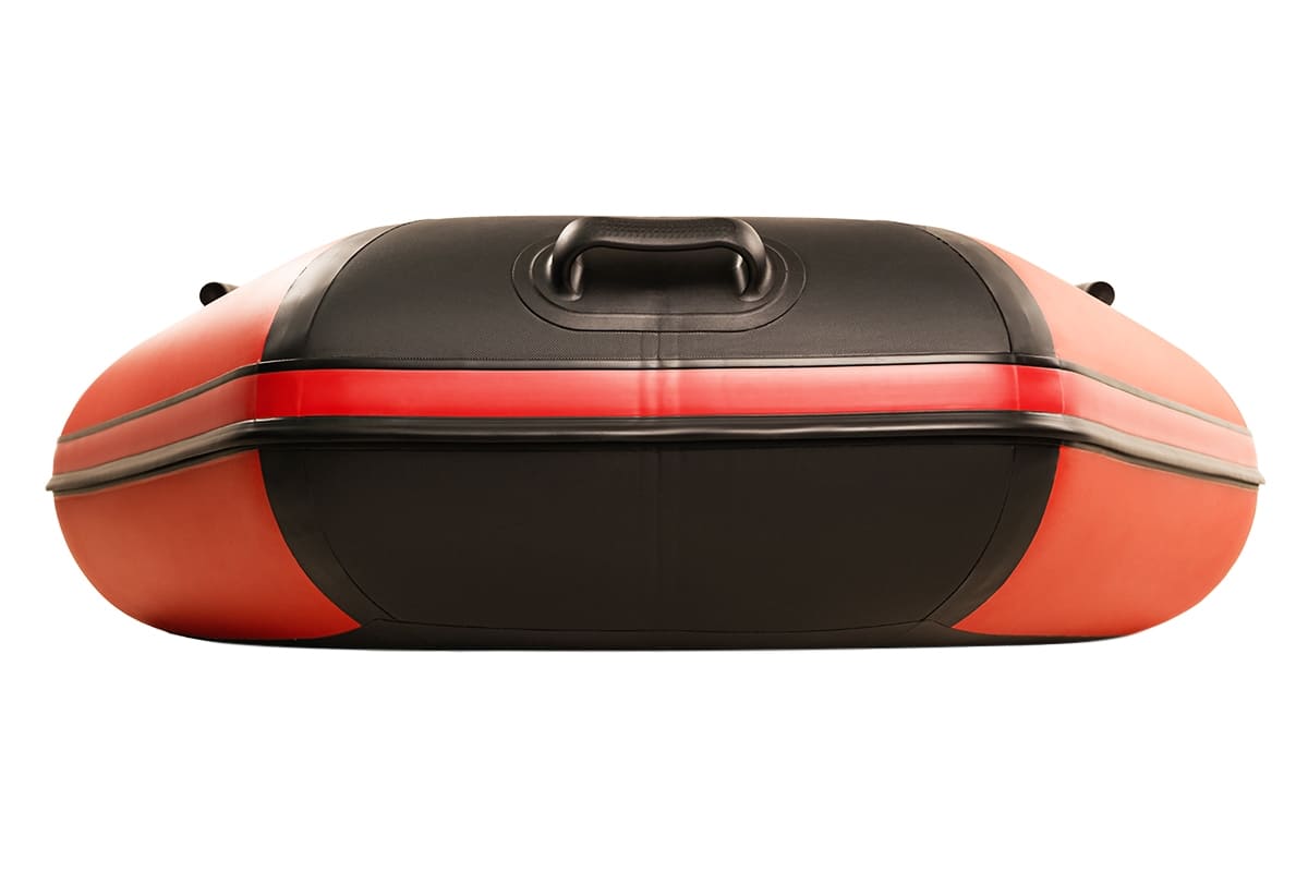 Купить Лодка ПВХ АКВА 2800 Красный - чёрный в Москве фото6