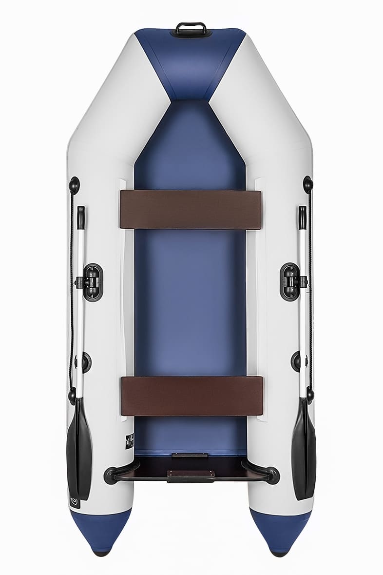 Купить Лодка ПВХ АКВА 2800 Серый - синий в Москве