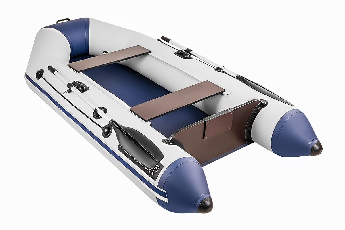 Купить Лодка ПВХ АКВА 2800 Серый - синий в Красноярске фото2