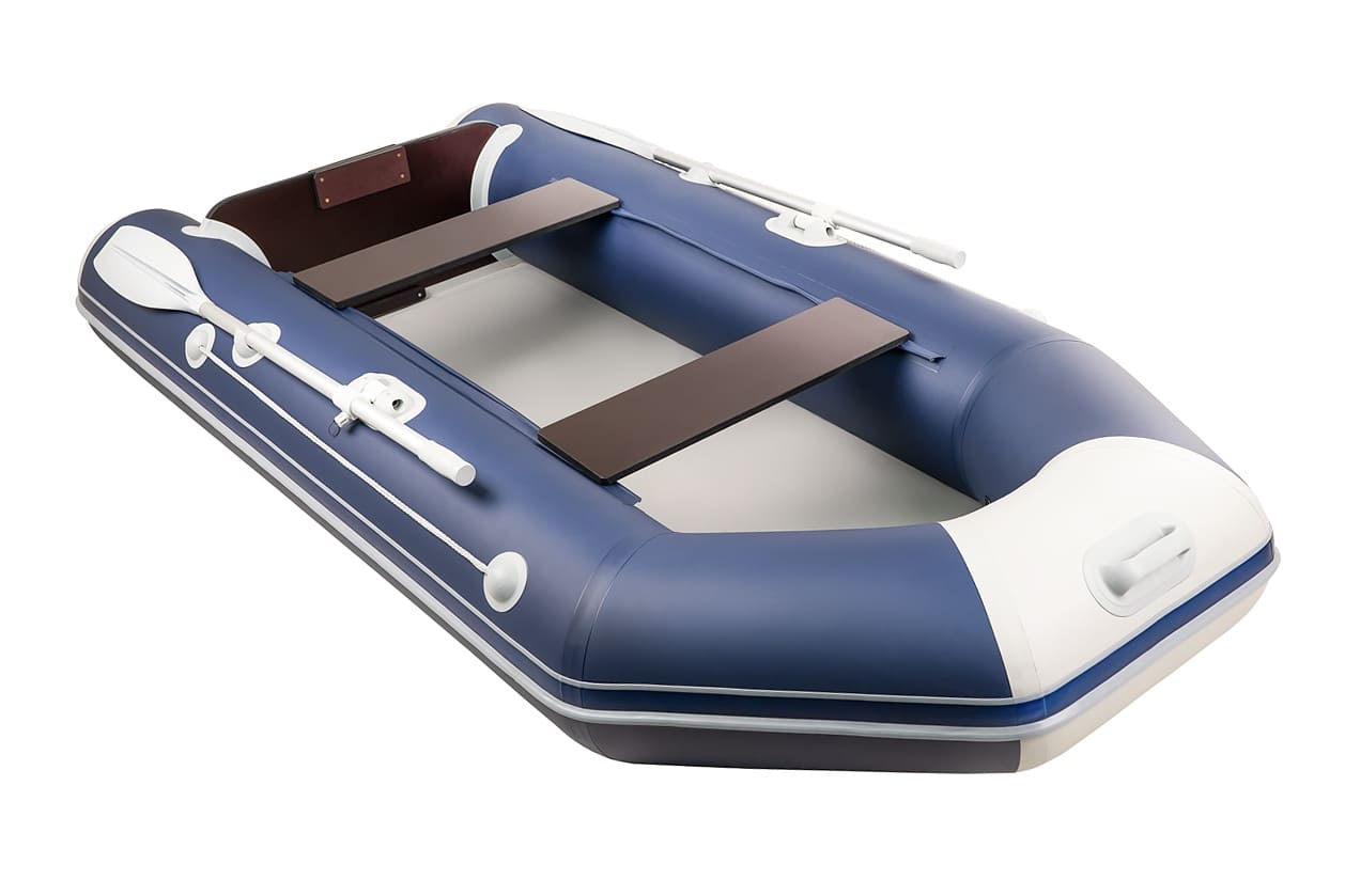 Купить Лодка ПВХ АКВА 2800 Синий - серый в Москве фото3