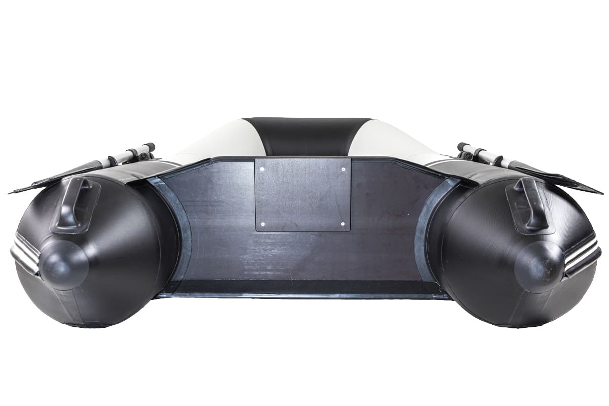 Купить Лодка ПВХ БРОНЯ 280 Белый - чёрный в Москве фото7