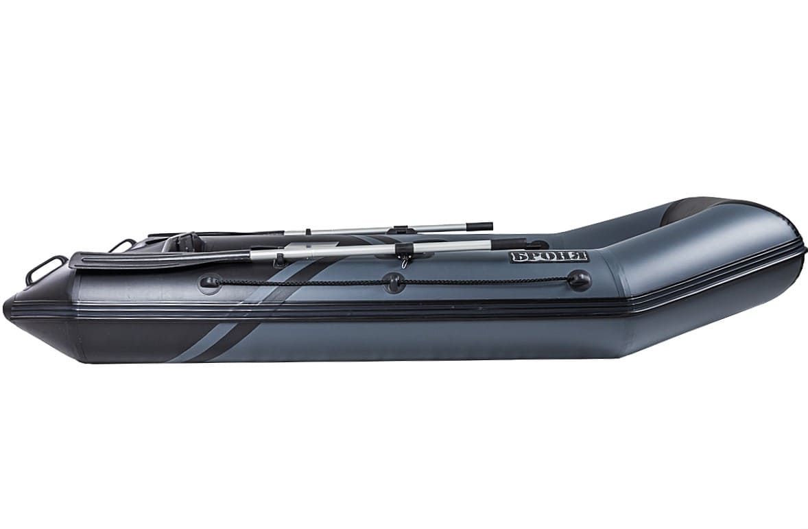 Купить Лодка ПВХ БРОНЯ 280 Графит - чёрный в Москве фото4
