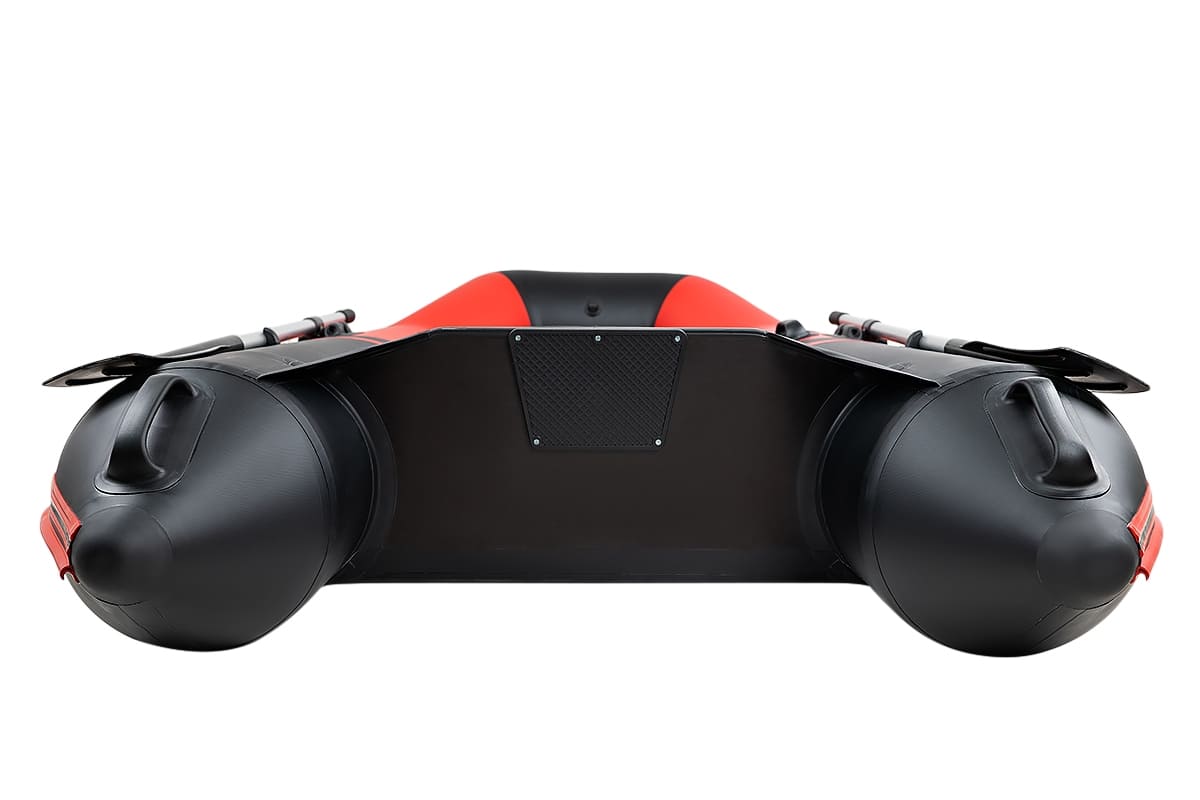 Купить Лодка ПВХ БРОНЯ 280 Красный - чёрный в Москве фото7