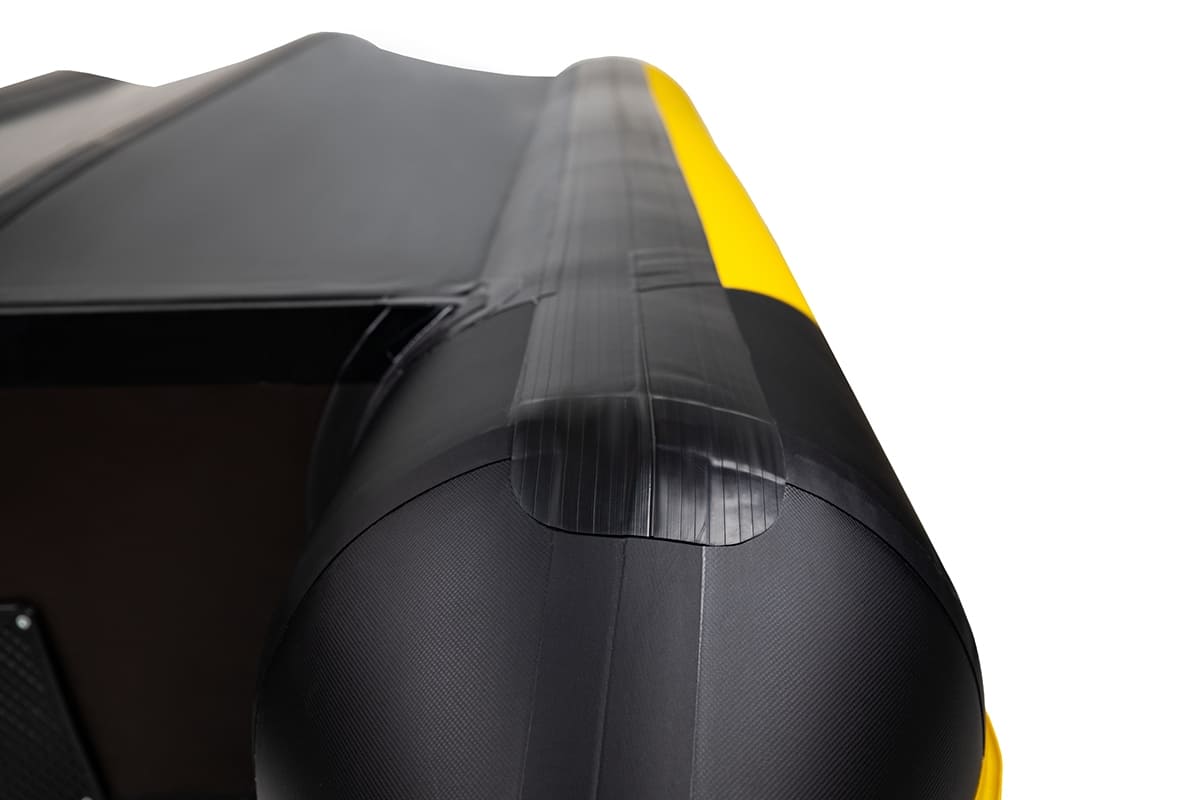 Купить Лодка ПВХ БРОНЯ 280 СК Жёлтый - чёрный в Москве фото4