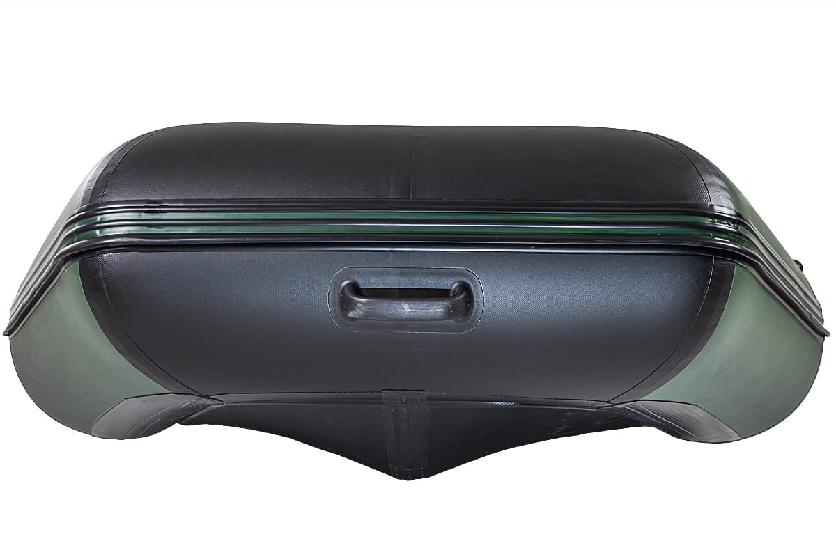 Купить Лодка ПВХ БРОНЯ 280 СК Зелёный - чёрный в Москве фото3