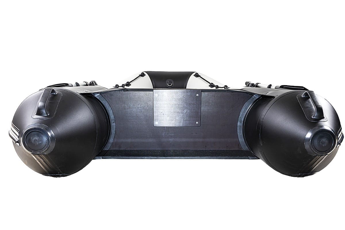 Купить Лодка ПВХ БРОНЯ 320 С Белый - чёрный в Москве фото6