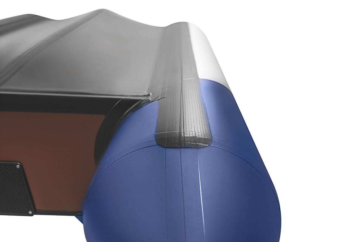 Купить Лодка ПВХ БРОНЯ 340 СК Белый - синий в Москве фото4