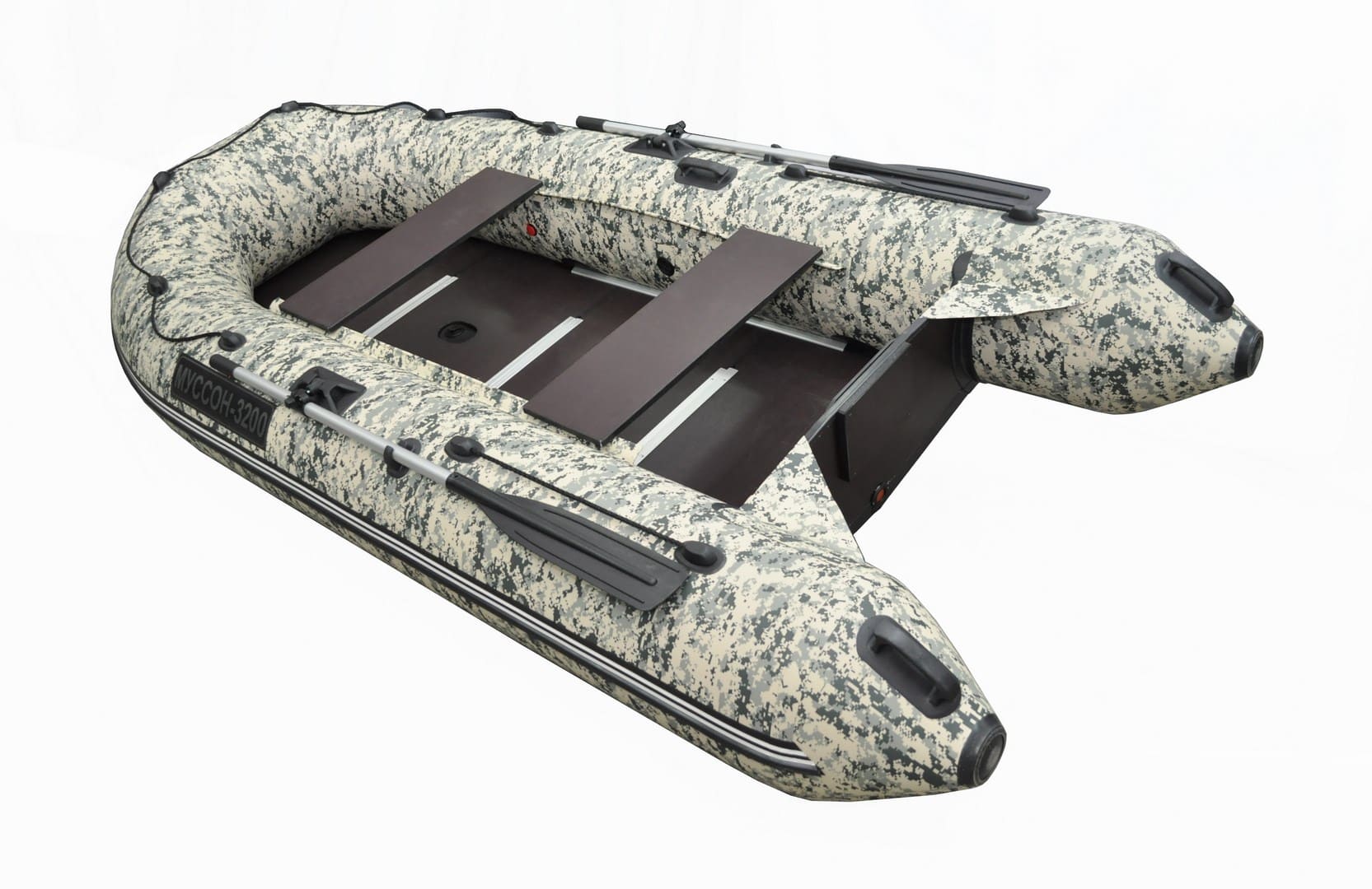 Купить Лодка ПВХ МУССОН 3200 СК Камуфляж в Москве фото5