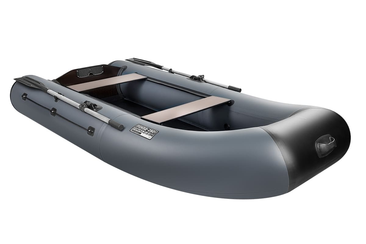 Купить Лодка ПВХ ПОХОД 290Т Серый в Москве фото2