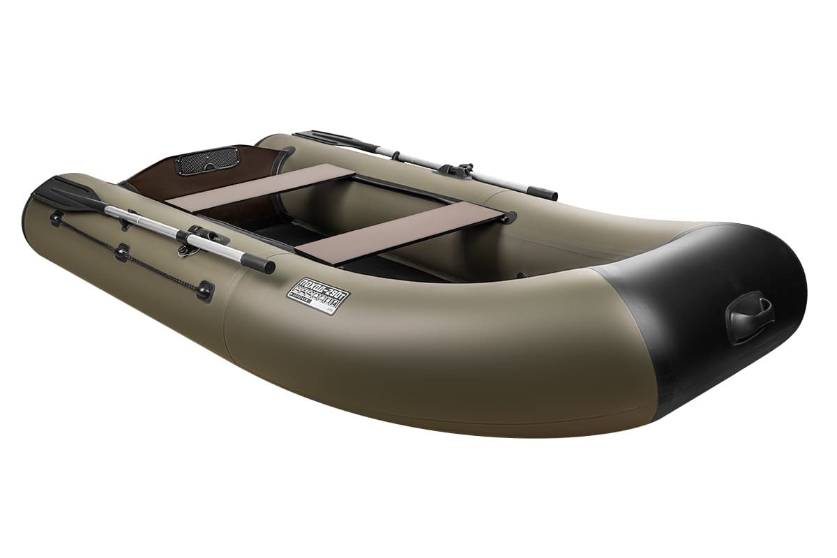 Купить Лодка ПВХ ПОХОД 290Т Хаки в Москве фото2