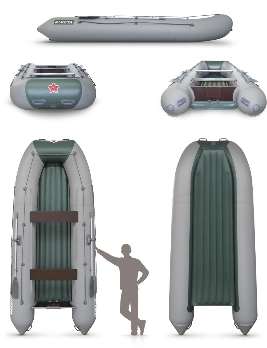 Купить Лодка ПВХ РАКЕТА РЛ-380 в Москве фото2