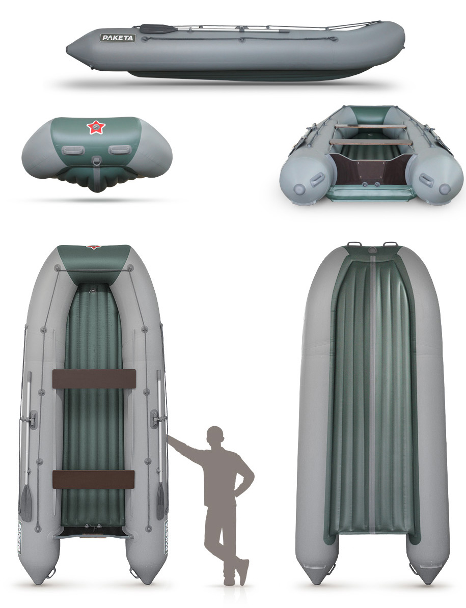 Купить Лодка ПВХ РАКЕТА РС-380 в Москве фото2