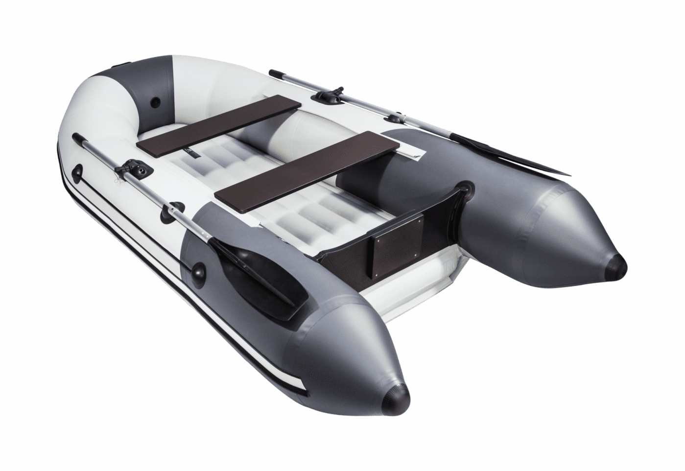 Купить Лодка ПВХ ТАЙМЕНЬ NX 2800 НДНД Серый-графит в Москве фото2