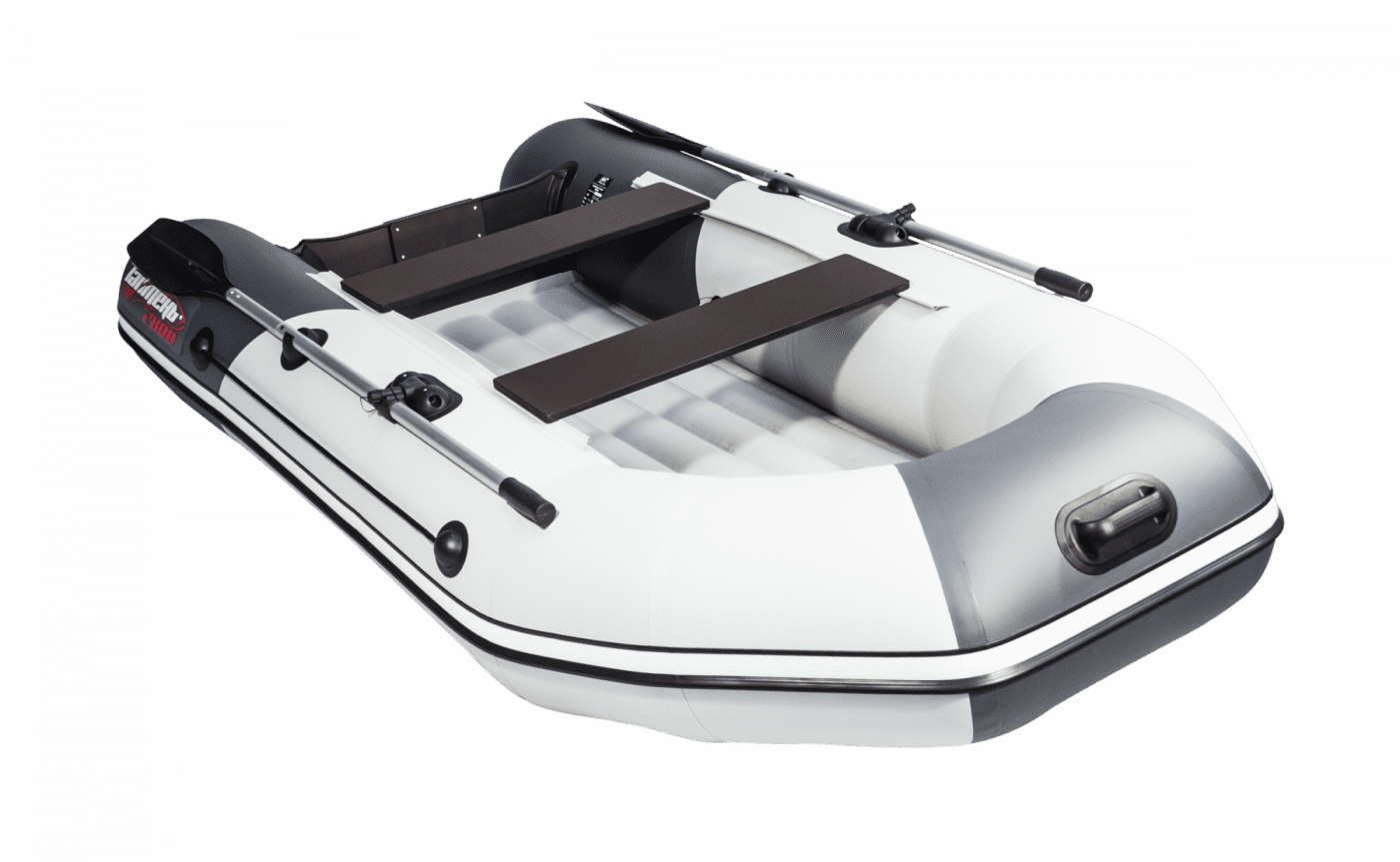 Купить Лодка ПВХ ТАЙМЕНЬ NX 2800 НДНД Серый-графит в Москве фото3