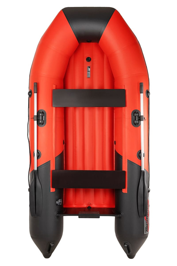 Купить Лодка ПВХ ТАЙМЕНЬ NX 2900 НДНД Красно-чёрный в Москве