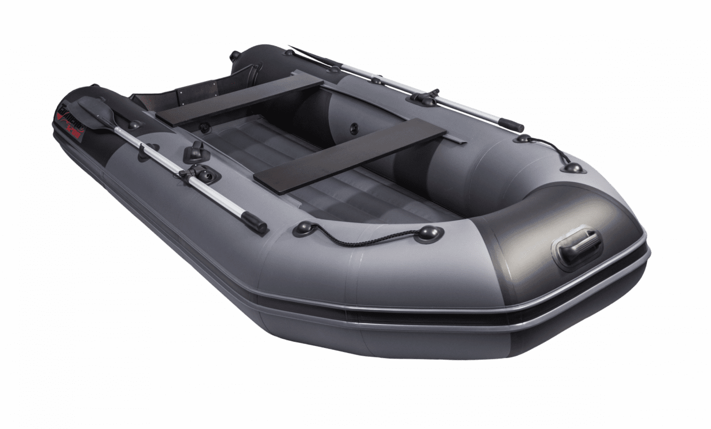 Купить Лодка ПВХ ТАЙМЕНЬ NX 3200 НДНД Серый в Москве фото3