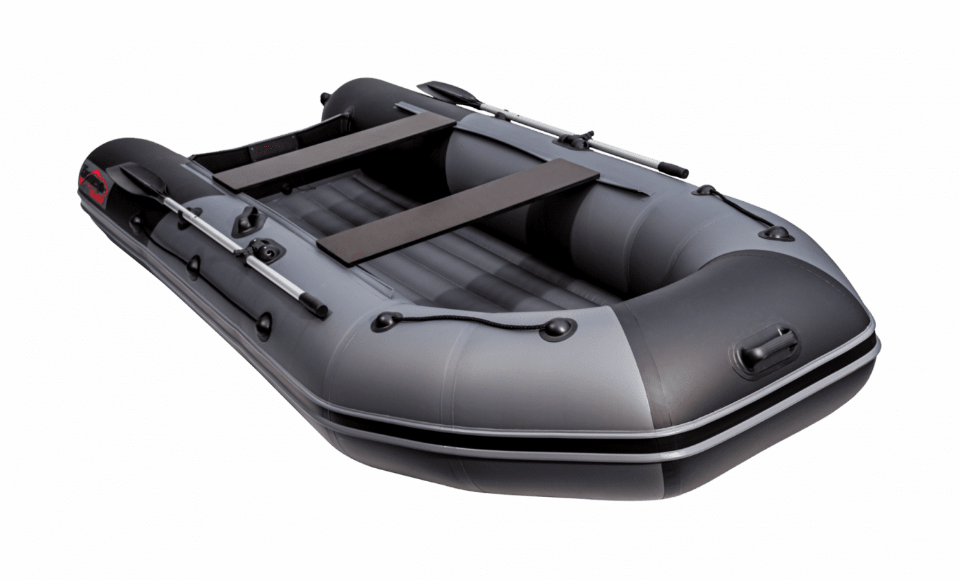 Купить Лодка ПВХ ТАЙМЕНЬ NX 3400 НДНД PRO Серый в Москве фото3