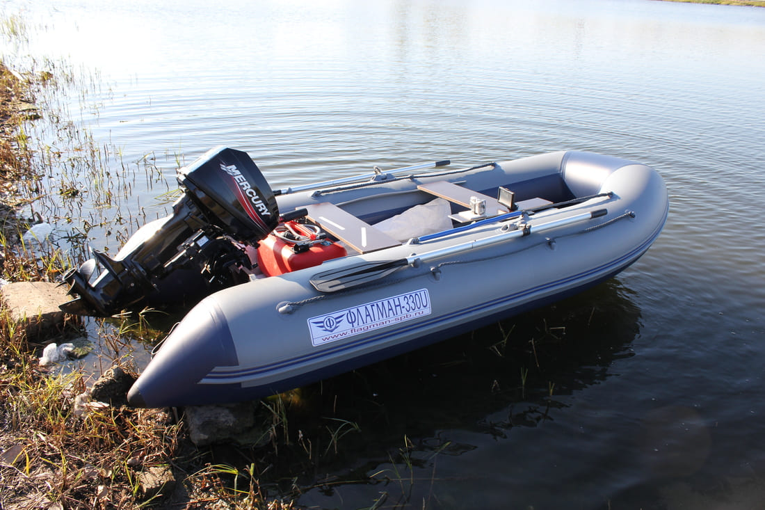Купить Лодка ПВХ ФЛАГМАН 330 U в Москве фото11