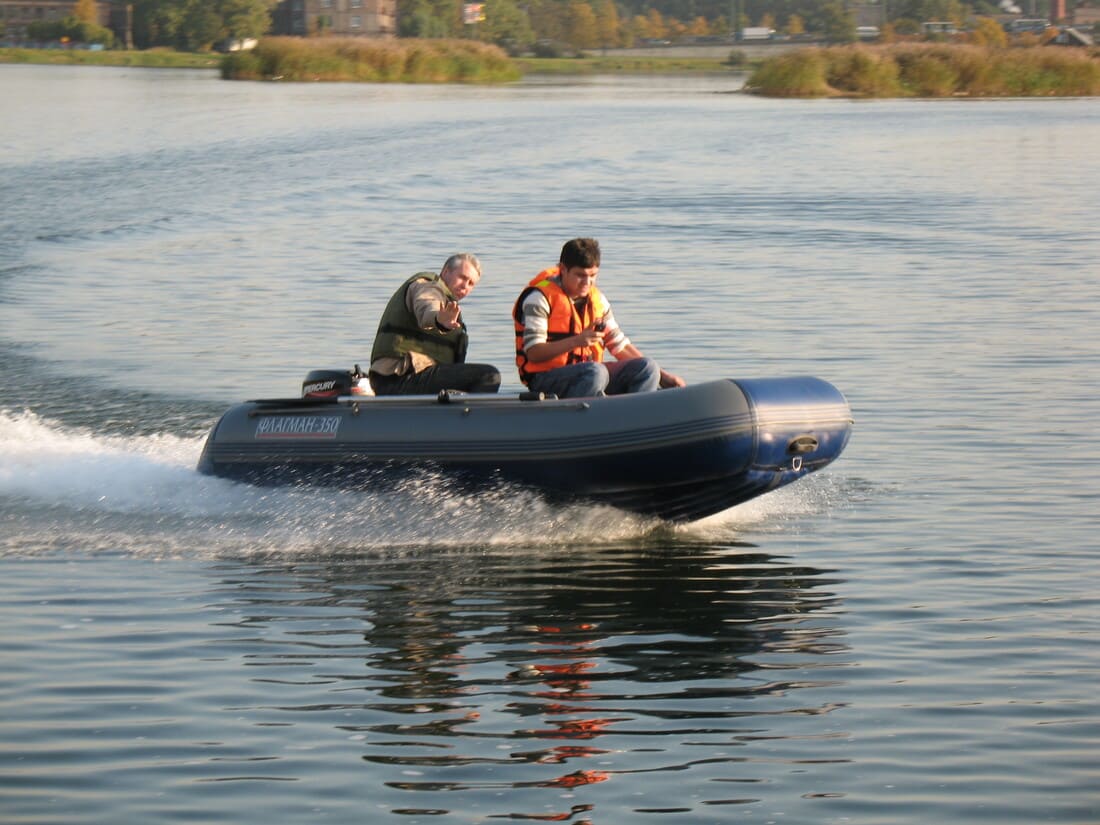 Купить Лодка ПВХ ФЛАГМАН 350 в Москве фото9