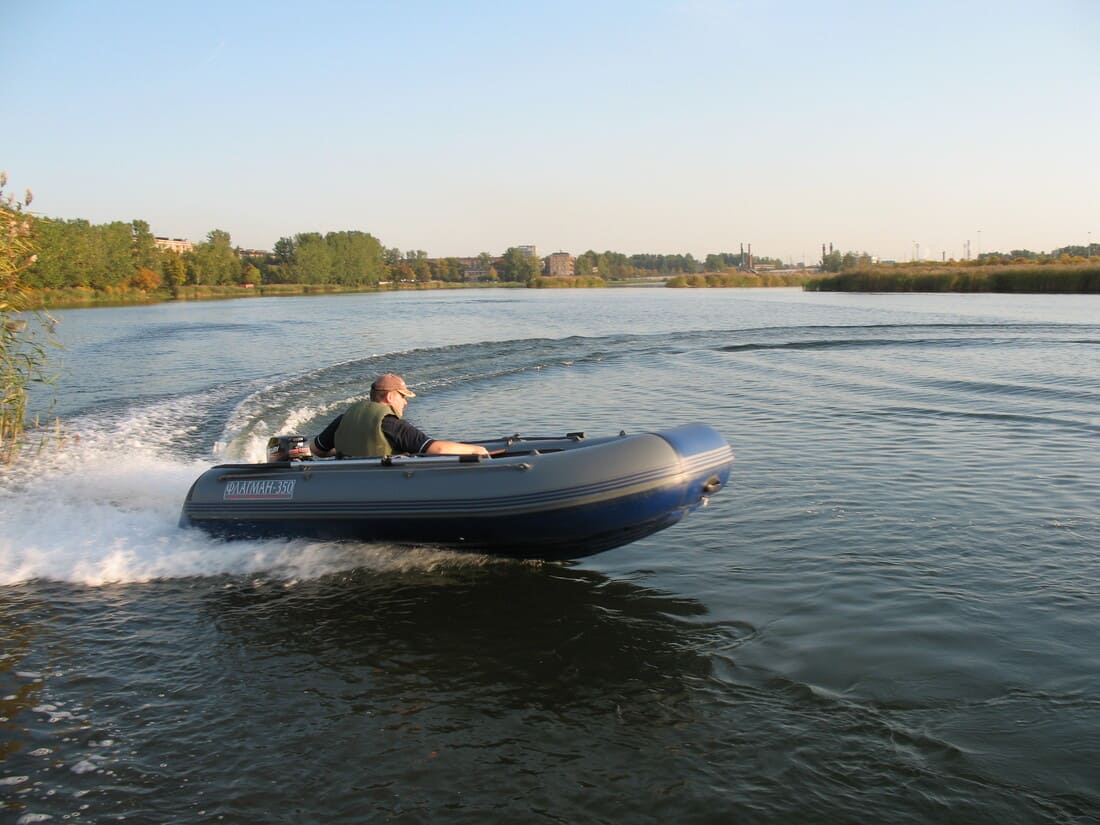 Купить Лодка ПВХ ФЛАГМАН 350 в Москве фото10