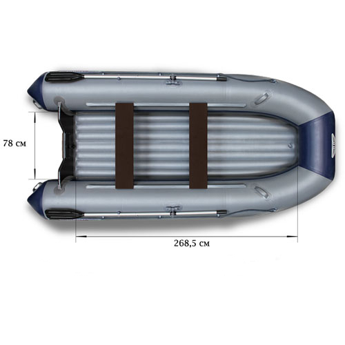 Купить Лодка ПВХ ФЛАГМАН 380 в Москве фото2