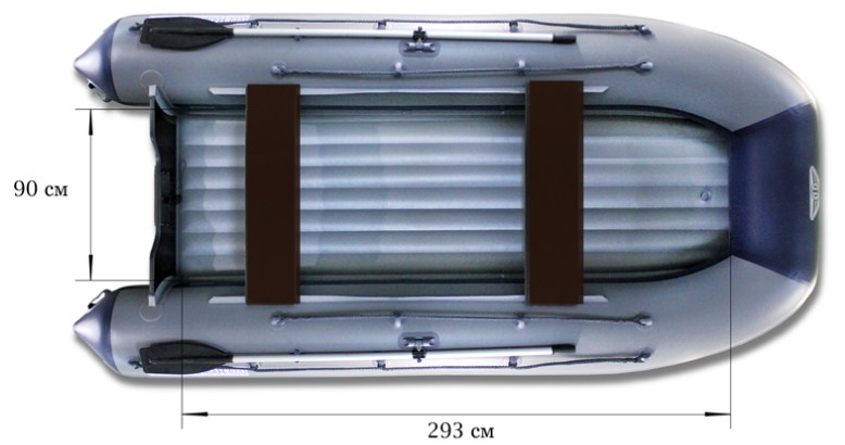 Купить Лодка ПВХ ФЛАГМАН 400 U в Москве фото2