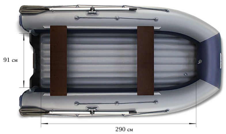 Купить Лодка ПВХ ФЛАГМАН DK 350 в Москве фото2